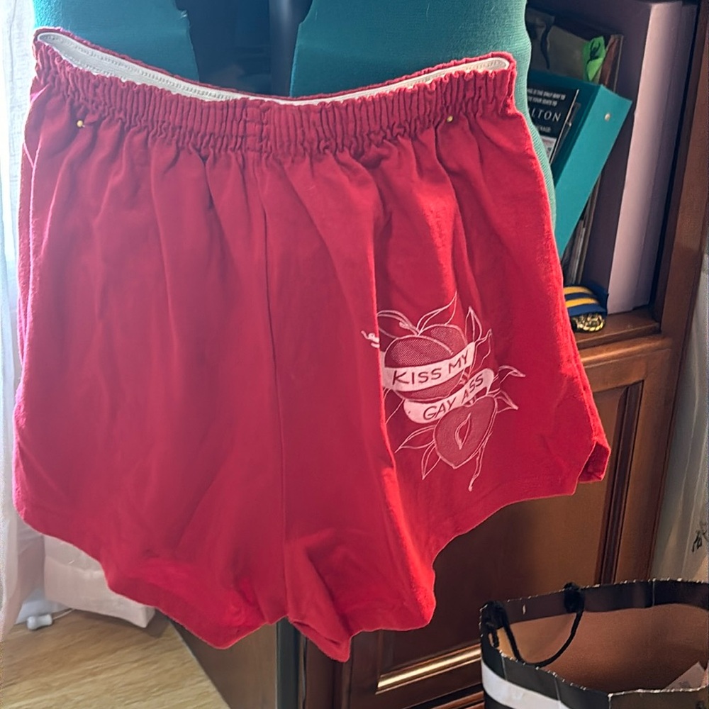 Screen printed Jini and Tonic soffe shorts